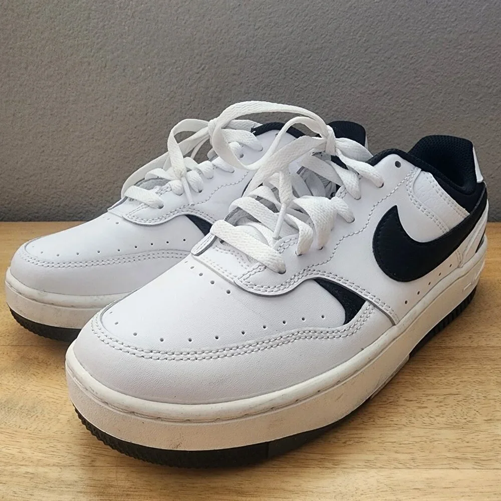 Nike Gamma Force White Black DX9176-100 Basketball Shoes Womens Sz 7